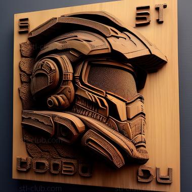 3D модель Игра Halo 3 ODST (STL)